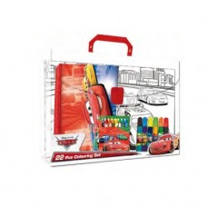 Set Disney Cars de colorat A4 cu 22 piese